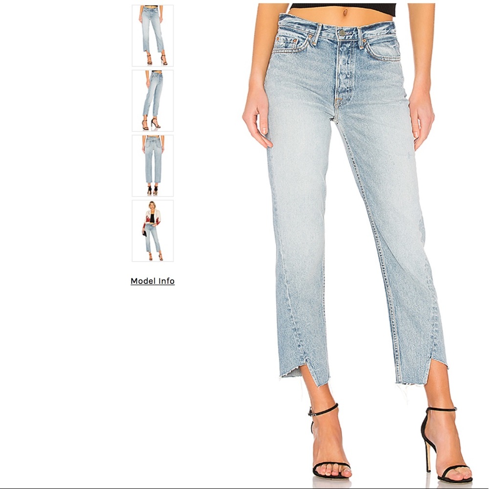 CARMEN HIGH-RISE STRAIGHT LEG JEAN